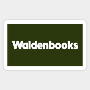 Waldenbooks vintage Mall Book Seller Sticker